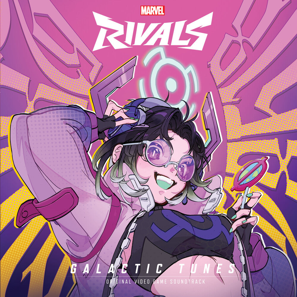 the album cover for Synchron Stage Orchestra (Colv) (Purp) - Marvel Rivals: Galactic / O.S.T. [Colored Vinyl] (Purp)