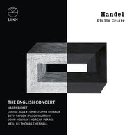the album cover for English Concert - Handel: Giulio Cesare