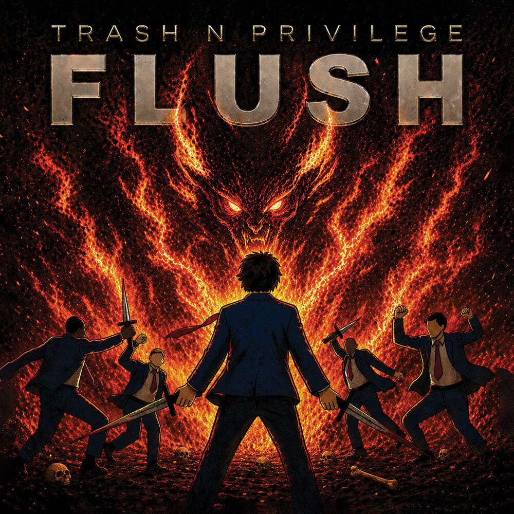 the album cover for Trash n Privilege - Flush