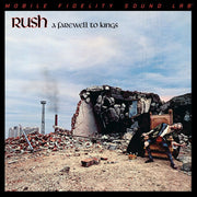 the album cover for Rush - Farewell To Kings [Limited Edition]