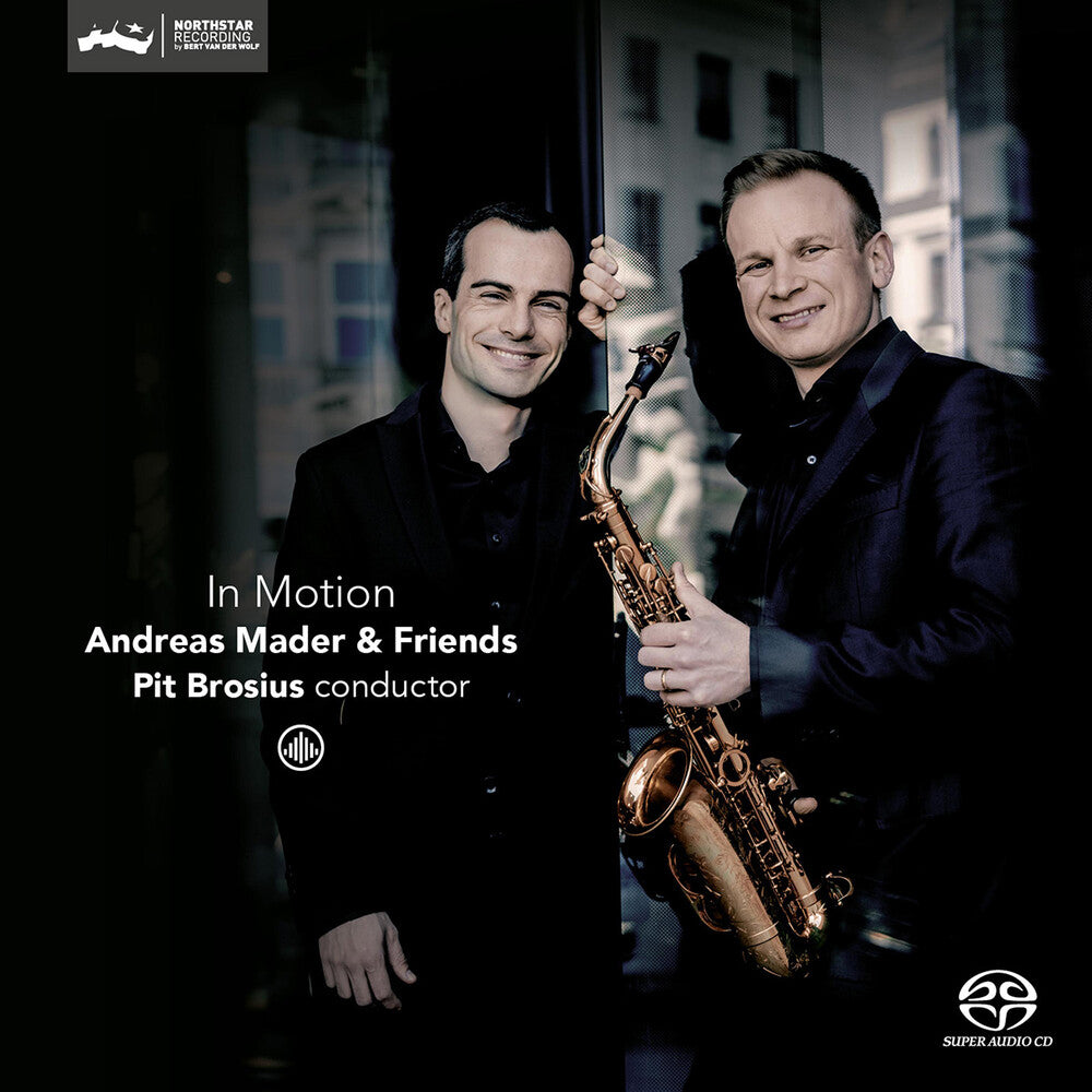 the album cover for Andreas Mader - In Motion