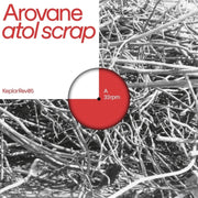 the album cover for Arovane - Atol Scrap [Clear Vinyl]