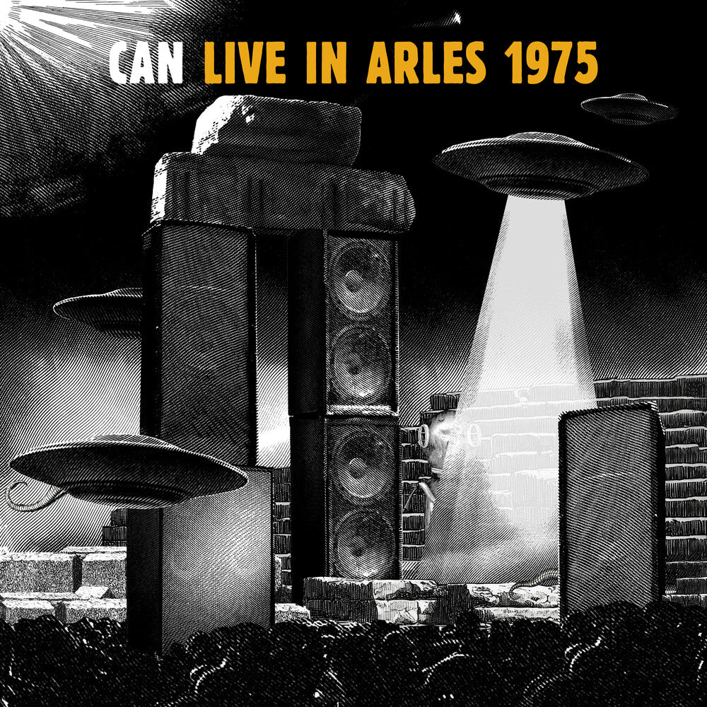 the album cover for Can - Live In Arles 1975