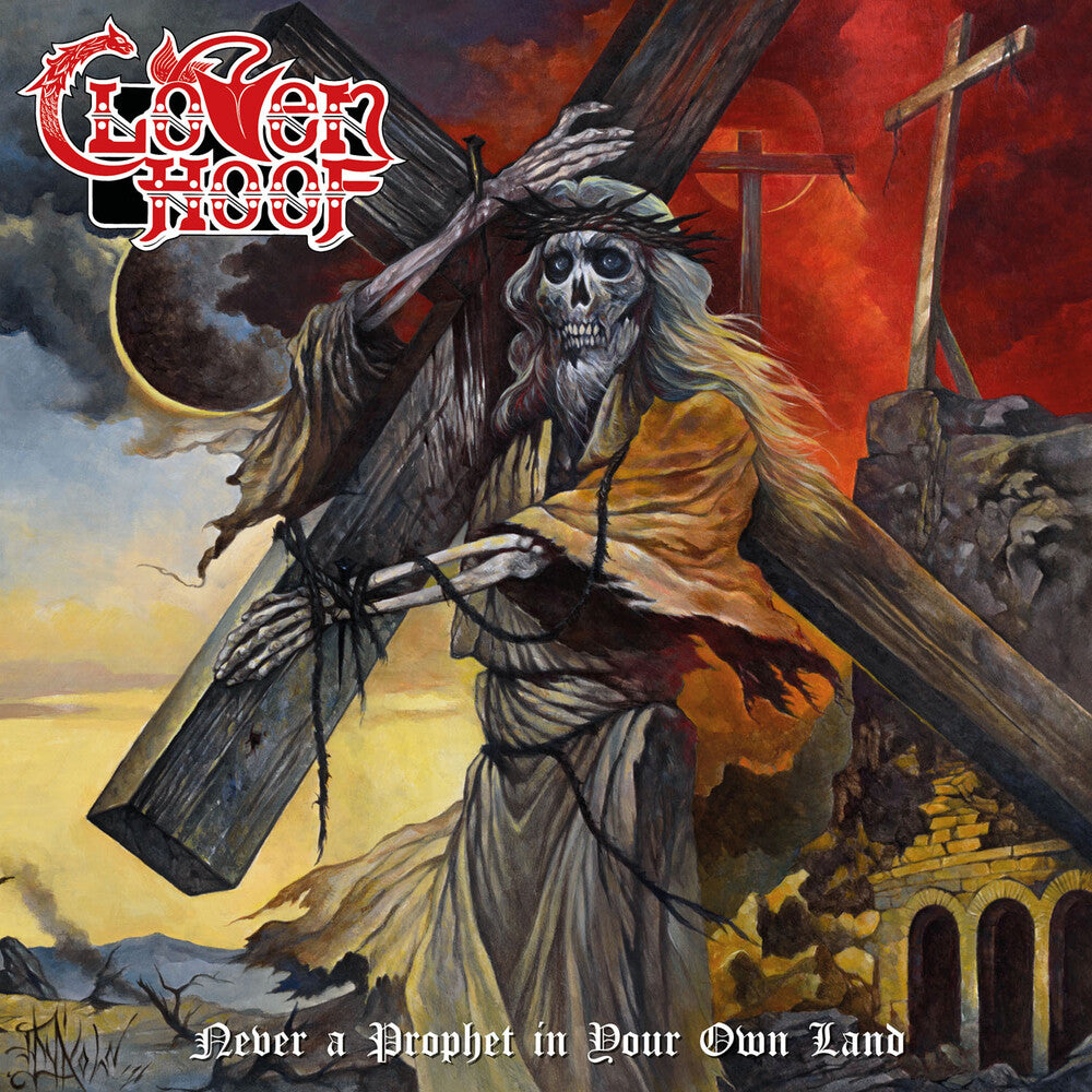 the album cover for Cloven Hoof - Never A Prophet In Your Own Land [Colored Vinyl]