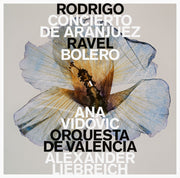 the album cover for Ana Vidovic - Joaquin Rodrigo: Concierto De Aranjuez Maurice