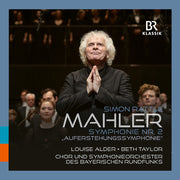 the album cover for Bavarian Radio Symphony Orchestra - Mahler: Sym No. 2
