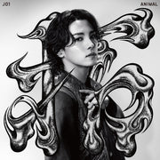 the album cover for JO1 - ANIMAL [Member Solo Jacket Ver Takumi]