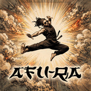 the album cover for Afu-Ra - Whirlwind Thru Cities b/w D&D Soundclash