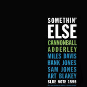 the album cover for Cannonball Adderley - Somethin Else (Blue Note Essentials Series)