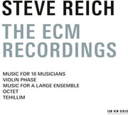 the album cover for Steve Reich - Recordings On Ecm