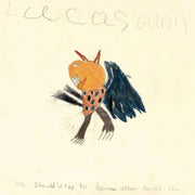 the album cover for Lucas Gunn - You Should'nt Try To Barrow Other People's Skin