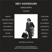 the album cover for Apt-9 Recordings Vol. 3 / Various - Apt-9 Recordings Vol. 3 / Various
