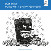 the album cover for Billy Bragg - Talking With The Taxman About Poetry