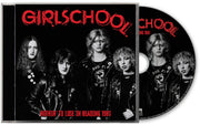 the album cover for Girlschool - Nothin' To Lose in Reading 1981