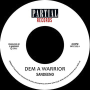 the album cover for Sandeeno - Dem a Warrior