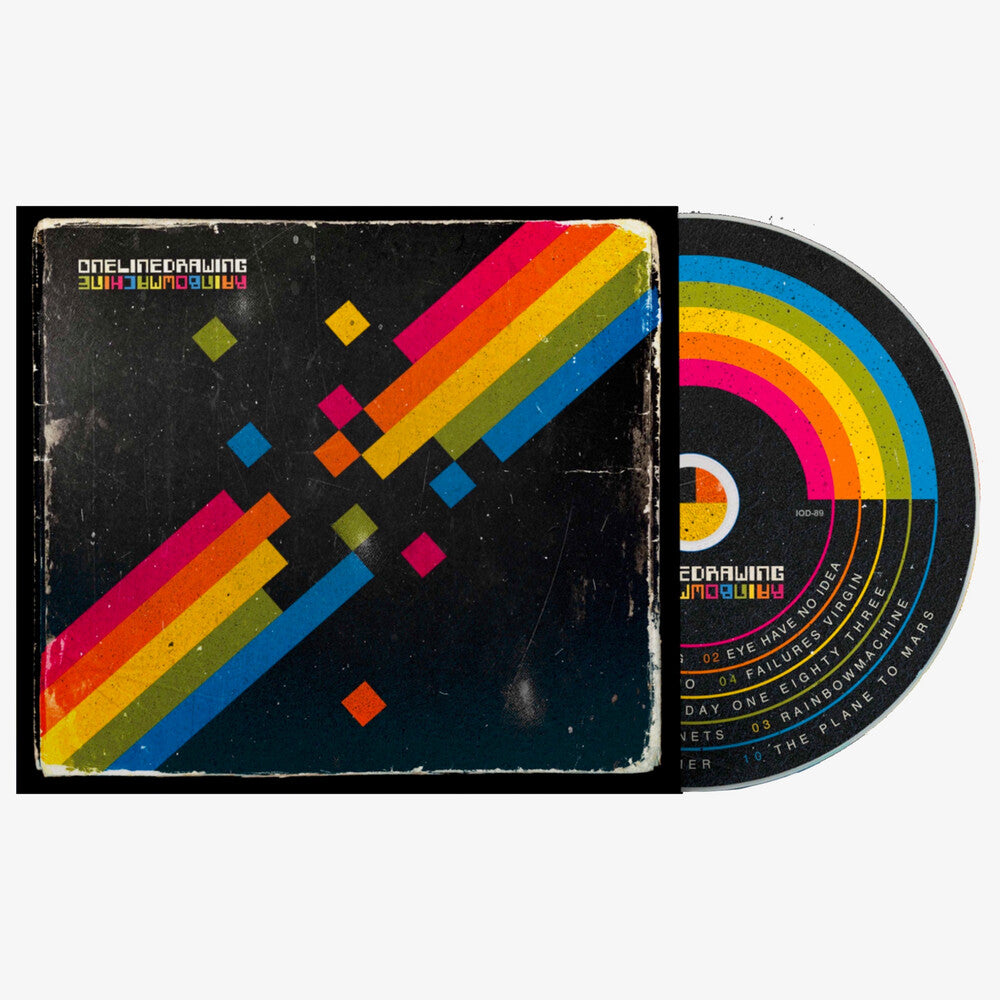 the album cover for Onelinedrawing - Rainbowmachine