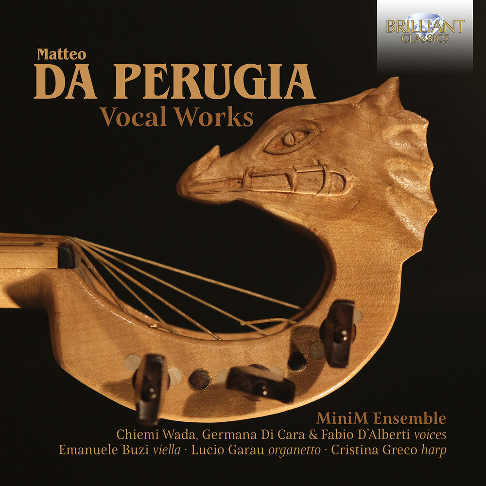 the album cover for Minim Ensembla - Da Perugia: Vocal Works