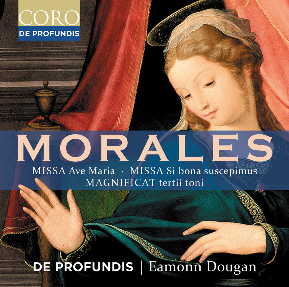 the album cover for De Profundis - Morales: Missa Ave Maria Missa Si Bona Suscepimus