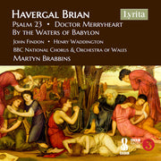 the album cover for John Findon - Havergal Brian: Choral Works