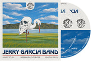 the album cover for Jerry Garcia Band - GarciaLive Volume 23: August 14th, 1993 Shoreline Amphitheatre