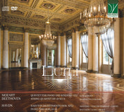the album cover for Various Artists - Mozart, Haydn, Beethoven: Lumi