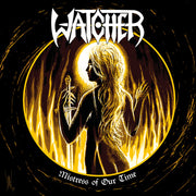 the album cover for Watcher - Mistress Of Our Time