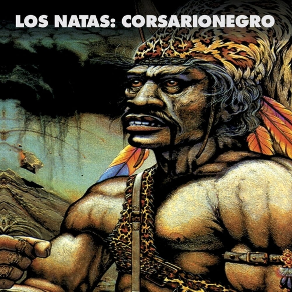 the album cover for Los Natas - Corsario Negro (Blue) [Colored Vinyl] (Ylw)