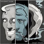 the album cover for Knocked Loose - Laugh Tracks [Colored Vinyl]