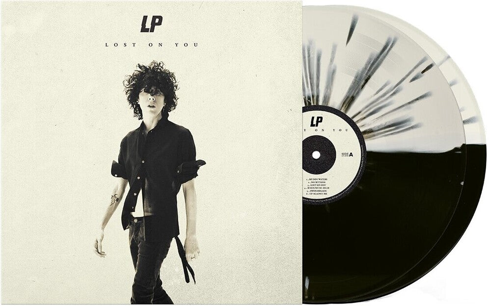 the album cover for LP - Lost On You (Blk) [Colored Vinyl] [Deluxe] (Wht) (Aniv)