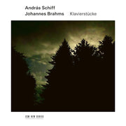 the album cover for Andras Schiff - Brahms: Klavierstucke