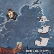 the album cover for AJJ - Dirty Old Power