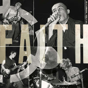 the album cover for Faith - Live At Cbgb's - Red Vinyl [Colored Vinyl] (Red)