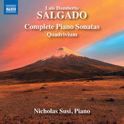 the album cover for Nicholas Susi - Salgado: Complete Pno Sonatas