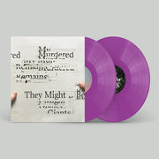the album cover for They Might Be Giants - My Murdered Remains [Clear Vinyl] [Deluxe] [180 Gram] (Purp)