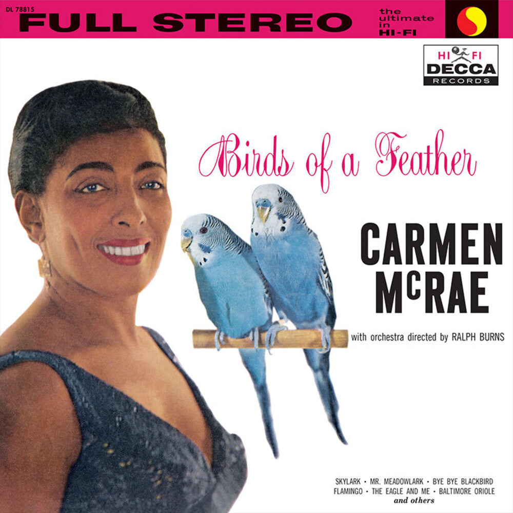 the album cover for Carmen McRae - Birds Of A Feather (Verve Vault Series) [180 Gram]