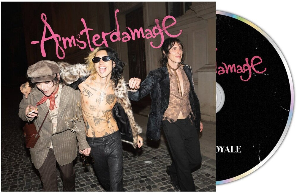 the album cover for Palaye Royale - Amsterdamage