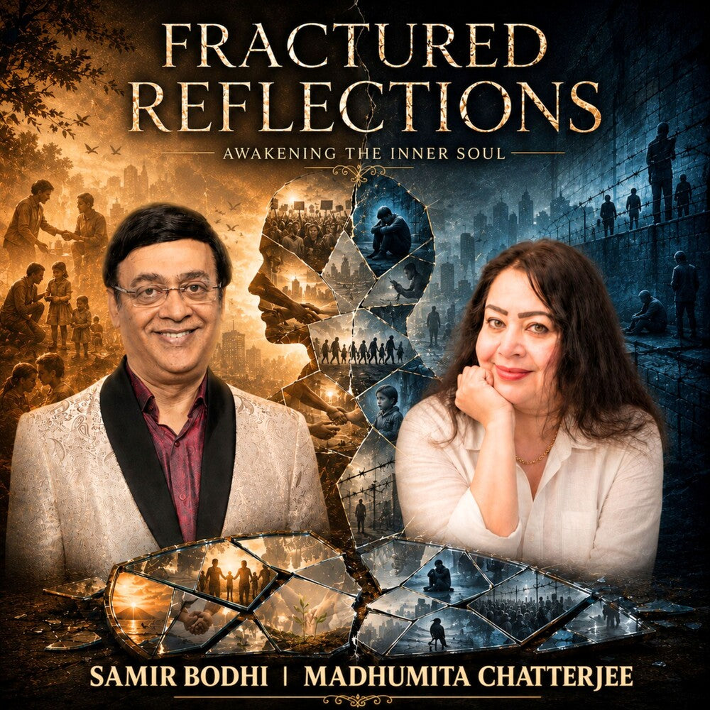 the album cover for Samir Bodhi  / Chatterjee,Madhumita - Fractured Reflections [Digipak]