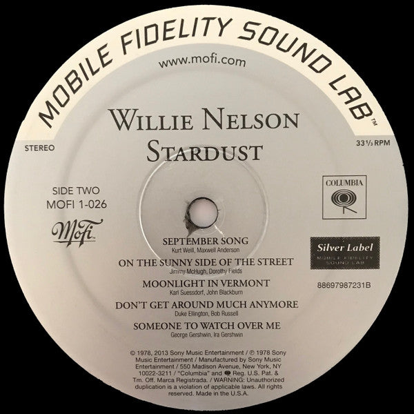 Willie Nelson : Stardust (LP, Album, Ltd, Num, RE, RM, S/Edition)