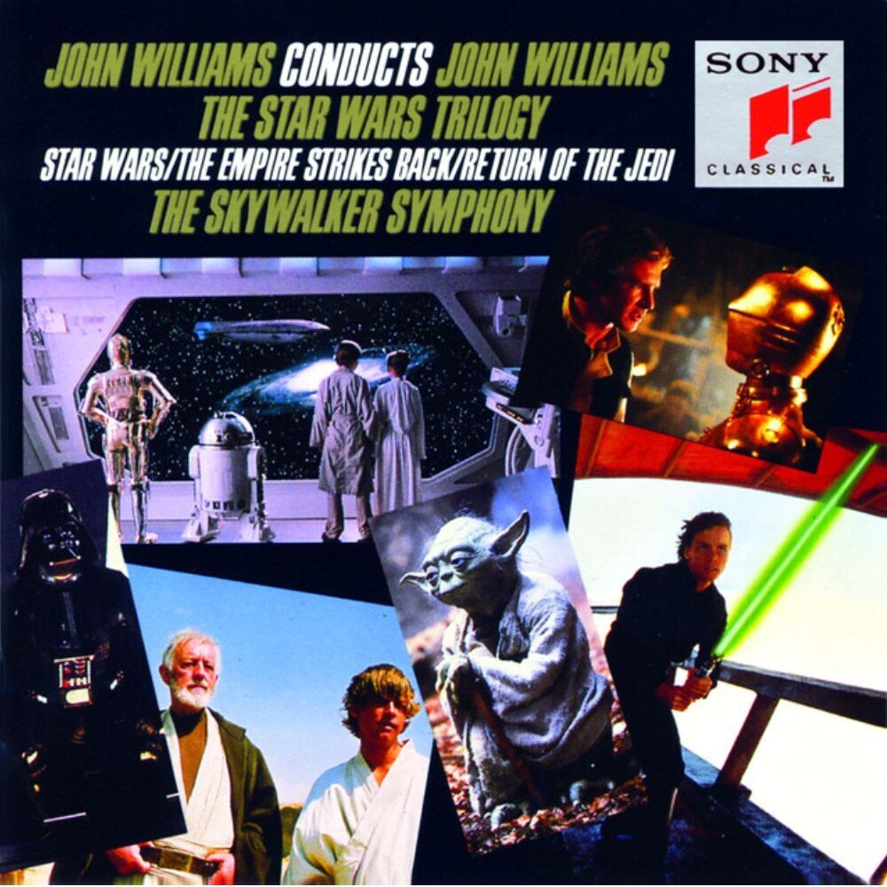 the album cover for John Williams  (Ogv) - John Williams Conducts John Williams: Star Wars