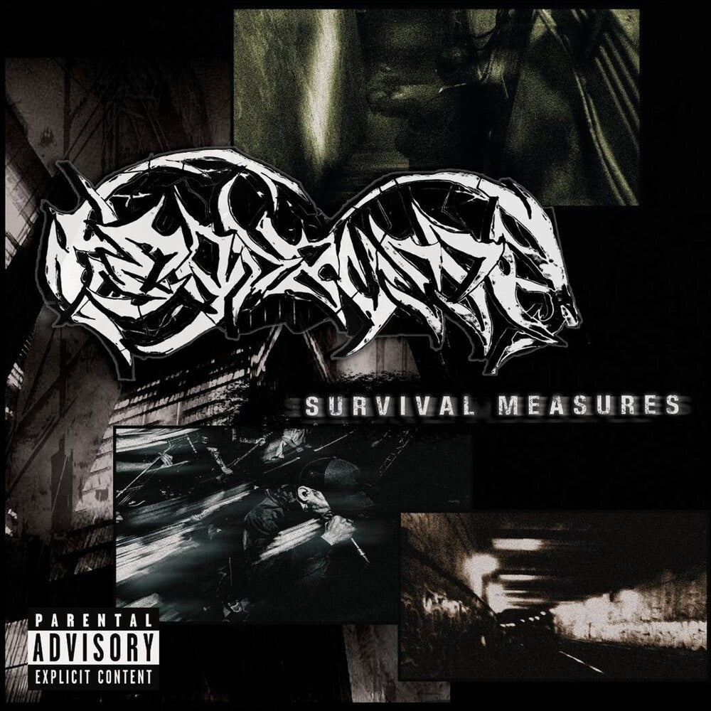the album cover for Headbussa - Survival Measures - Orange [Colored Vinyl] (Org)