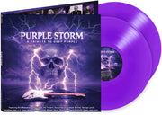 the album cover for Various Artists - Purple Storm - A Tribute to Deep Purple [Purple]