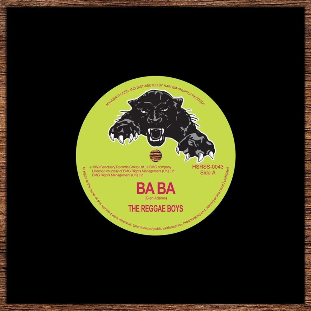the album cover for Reggae Boys / Glen Adams - Ba Ba / Power Cut [Reissue]