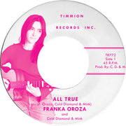 the album cover for Franka Oroza - All True