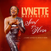 the album cover for Lynette Washington - Soul Of A Horn