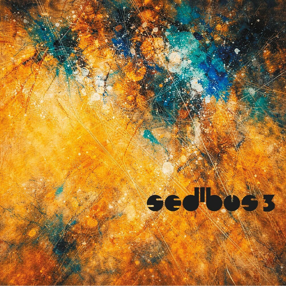 the album cover for Sedibus - 3 - Orange/Red/Yellow Marble [Colored Vinyl] (Gate) (Org)