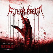 the album cover for Aether Realm - Season of Bloodshed