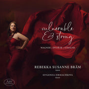 the album cover for Rebekka Bram  Susanne - Vulnerable & Strong
