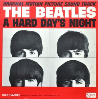 The Beatles : A Hard Day's Night (Original Motion Picture Sound Track) (LP, Album, Mono, RP)