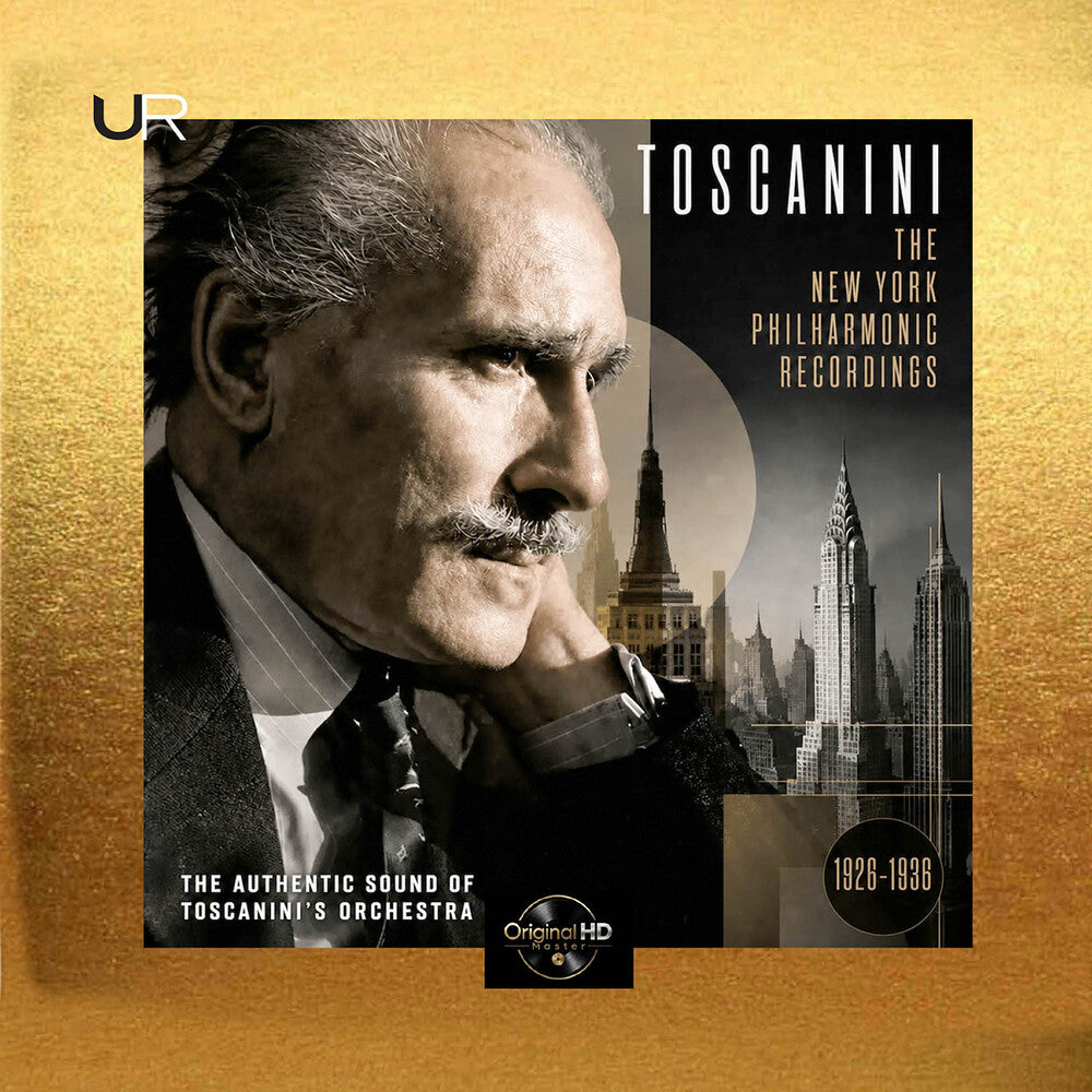 the album cover for Arturo Toscanini - New York Recordings - Arturo Toscanini