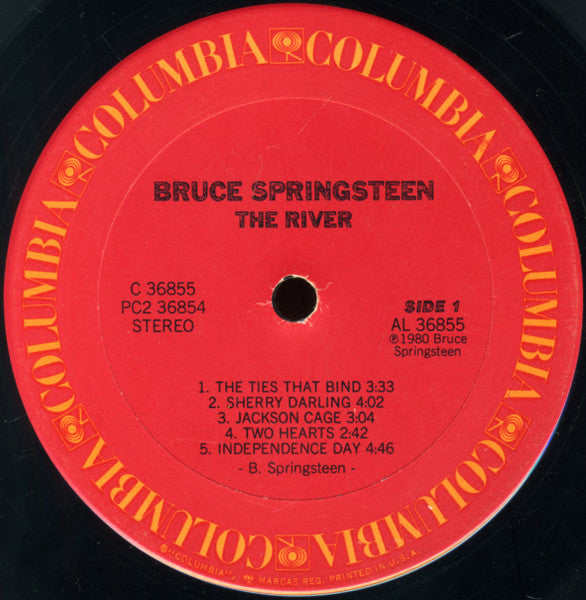 Bruce Springsteen : The River (2xLP, Album, San)